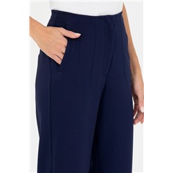 Kadın Lacivert Örme Pantolon