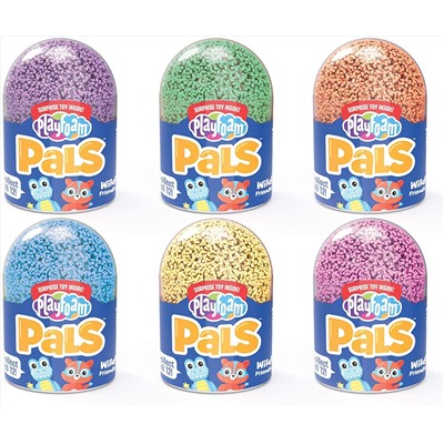 Educational Insights Playfoam Pals Wild Friends 6-Pack | Non-Toxic, Never Dries Out | Sensory, Shaping Fun, Arts & Crafts For Kids | Surprise Collectible Toy | Ages 5+