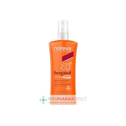 Noreva Bergasol Expert Spray Solaire Fini Invisible SPF50 125ml