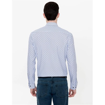 Mavi Slim Fit Uzun Kollu Gömlek