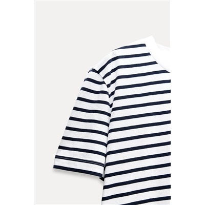 COTTON T-SHIRT WITH ENZYME FINISH
