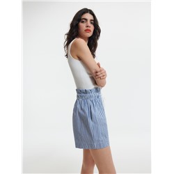 Gestreifte Shorts