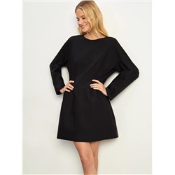 Платье мини из костюмной ткани, PL1601/lowell