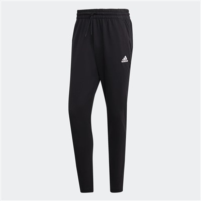 Мen's essentials single jersey tapered open hem pants