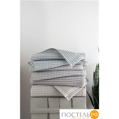 Полотенце Вафельное Arya Kira 70x140 Темно-бежевый