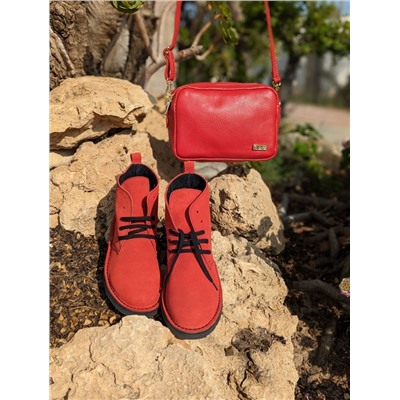 Ab. Zapatos 1619 New R · FUEGO+Pelle 21-20 (370) Rojo АКЦИЯ