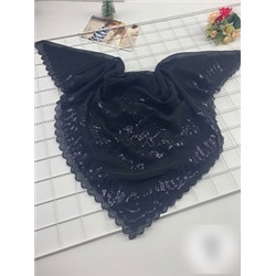 Платок женский с блестящим декором (90*90 см.) арт. 269058