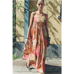 FLORAL PRINT DRESS ZW COLLECTION
