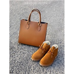 AB.Z. 3612/2 Crudo oscuro С ДВОЙНЫМИ ШНУРКАМИ+Ab.Zapatos PELLE UNIVERSAL (900) АКЦИЯ