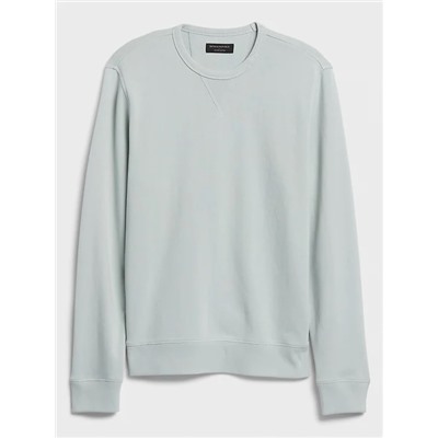 Organic French Terry Crew-Neck Sweatshirt