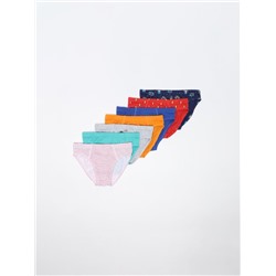 7-PACK OF PRINTED BRIEFS