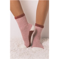 Calcetines largos rosa