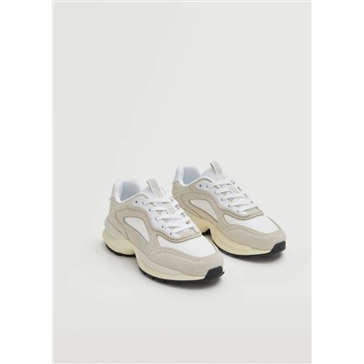 Deportiva ante combinada -  Mujer | MANGO OUTLET Melilla