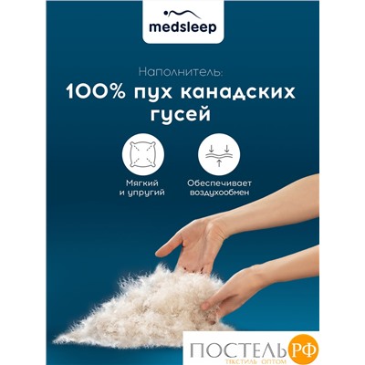 MedSleep MAYURA Одеяло 200х210, 1пр. хлопок-тик/пух