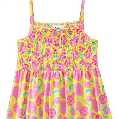 Mädchen Kleid mit Allover-Print