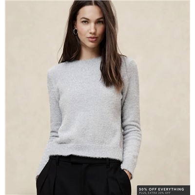 TINSEL PULLOVER SWEATER
