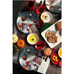 Keramika Noel Baba Kahvaltı Takımı 26 Parça 6 Kişilik CKAHVALTIPAKETINOELBABA026