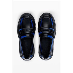 Mocasines chunky cuero