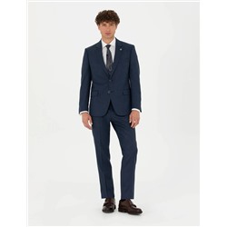 Lacivert Slim Fit Takım Elbise