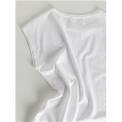 T-Shirt im Kimono-Stil