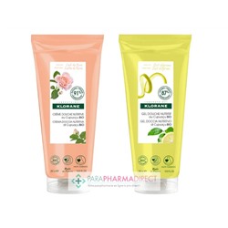 Klorane Cupuaçu Crème Douche Nutritive Lait de Rose + Gel Douche Nutritif Zeste d'Agrumes 2x200mlLot  × 2