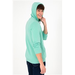 Erkek Mint Basic Sweatshirt