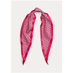 Lauren Carolyn Silk Twill Scarf