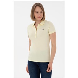 Kadın Limon Basic Polo Yaka Tişört