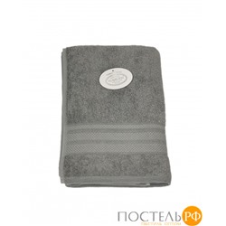 Полотенце Kарвен "PETEK BORDUR DUZ "Lux Cotton 50*90 1шт махра H 5159 gri