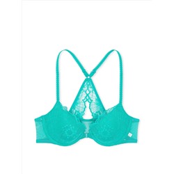 VICTORIA'S SECRET Sexy Tee Lace Lightly Lined Front-Close Demi Bra
