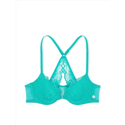 VICTORIA'S SECRET Sexy Tee Lace Lightly Lined Front-Close Demi Bra