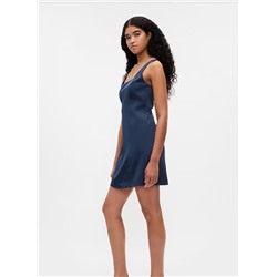 Satin Mini Dress