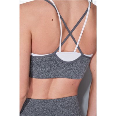 Sujetador deportivo SEAMLESS COMFORT gris
