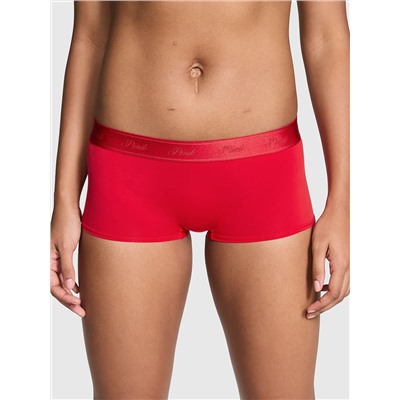 Logo Cotton Boyshort Panty