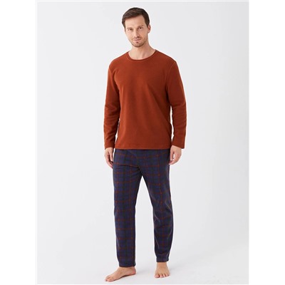 LC Waikiki Standart Kalıp Ekose Polar Erkek Pijama Takımı, LCW DREAM                                            
                                            Standart Kalıp Ekose Polar Erkek Pijama Takımı