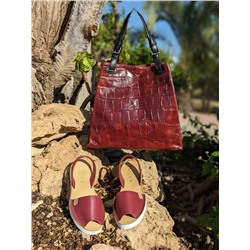 AB.Zapatos · 3202 · Granate+PELLE-1200 СОСО (770) БОРДОВЫЙ АКЦИЯ