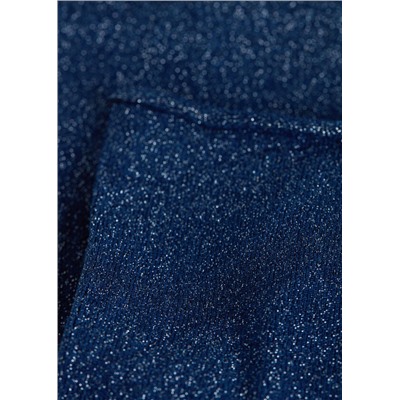 Kurze Socken mit weichem Rand und Glitzer