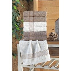 Binnur Home Sobeska 40x70 Cm 6'lı El Ve Yüz Havlusu Pamuklu 153-90-196
