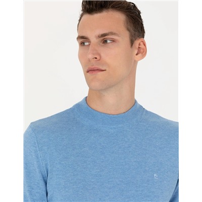 Mavi Melanj Slim Fit Bisiklet Yaka Basic Triko Kazak