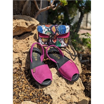 Ab. Zapatos 3106-8 magenta+AB.Z · Pelle · 21-36 (510) АКЦИЯ