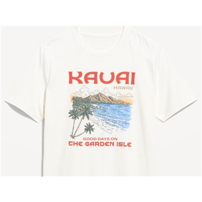 Crew-Neck Graphic T-Shirt