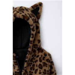 DISFRAZ LEOPARDO EFECTO PELO