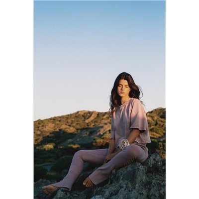 FADED-EFFECT T-SHIRT