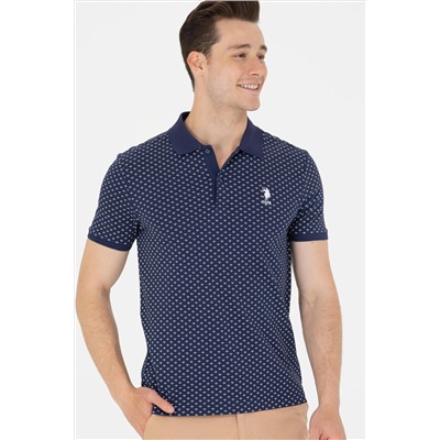 Erkek Lacivert Polo Yaka Tişört