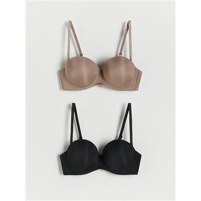 Balconette-BH, 2er-Pack
