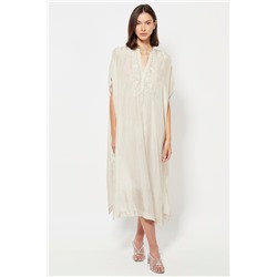 Camisón de seda - Beige
