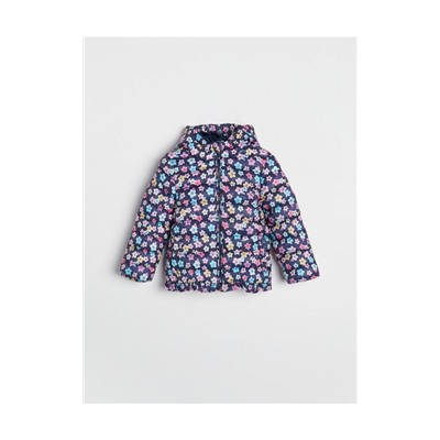 Steppjacke mit Kapuze
