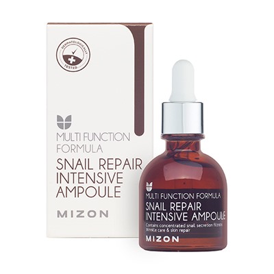 MIZON Snail Repair Intensive Ampoule Концентрированная улиточная сыворотка для лица 30мл