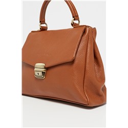 Bolso de piel Mini Bagi Camel
