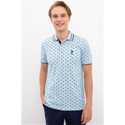 U.S. Polo Assn. Mavi Erkek T-Shirt G081SZ011.000.985829